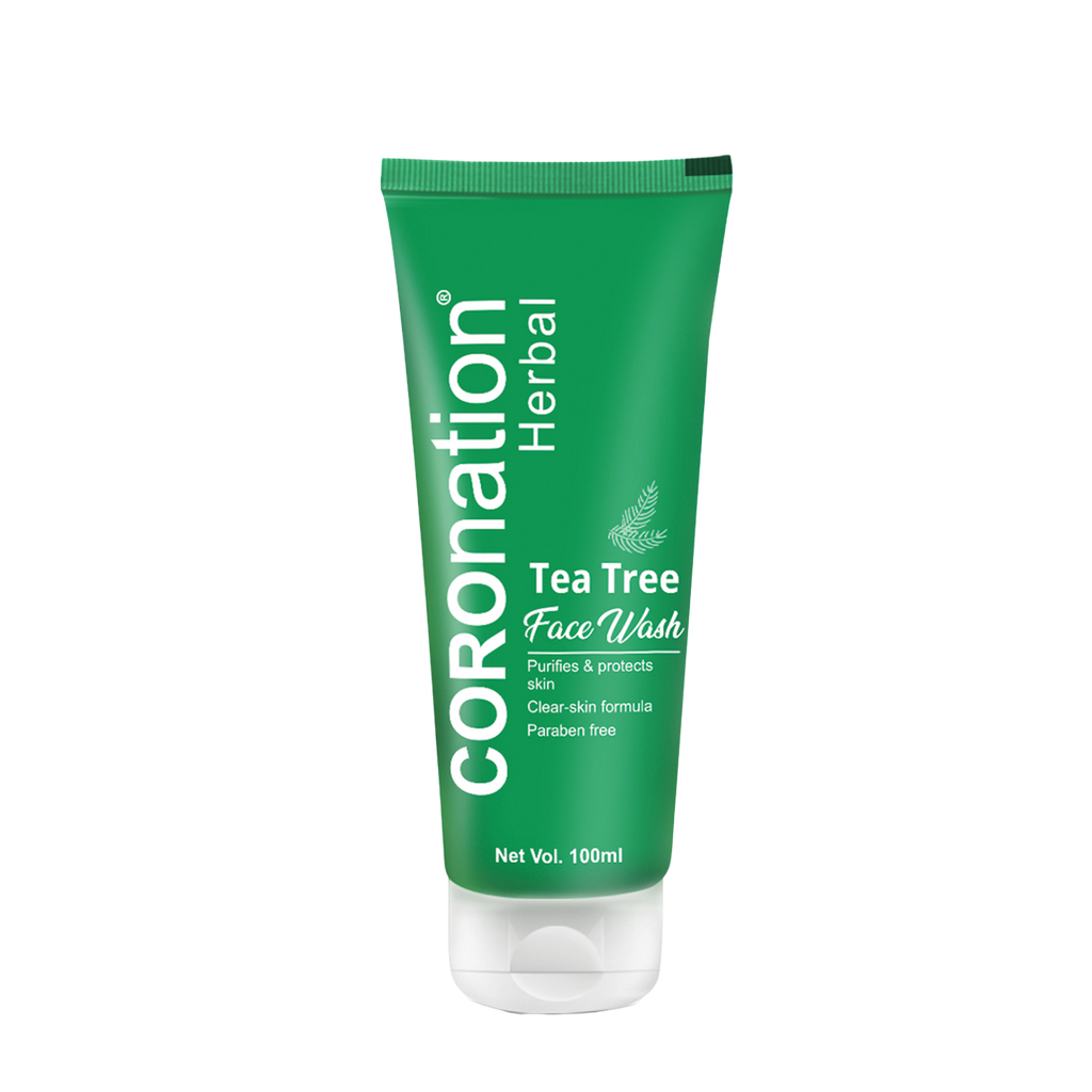 Coronation Face Wash - Tea Tree - 100gm