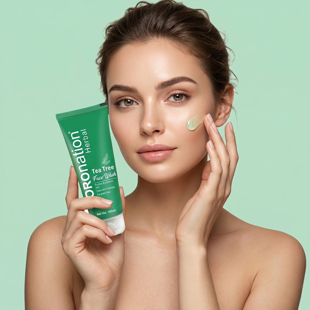 Coronation Face Wash - Tea Tree - 100gm