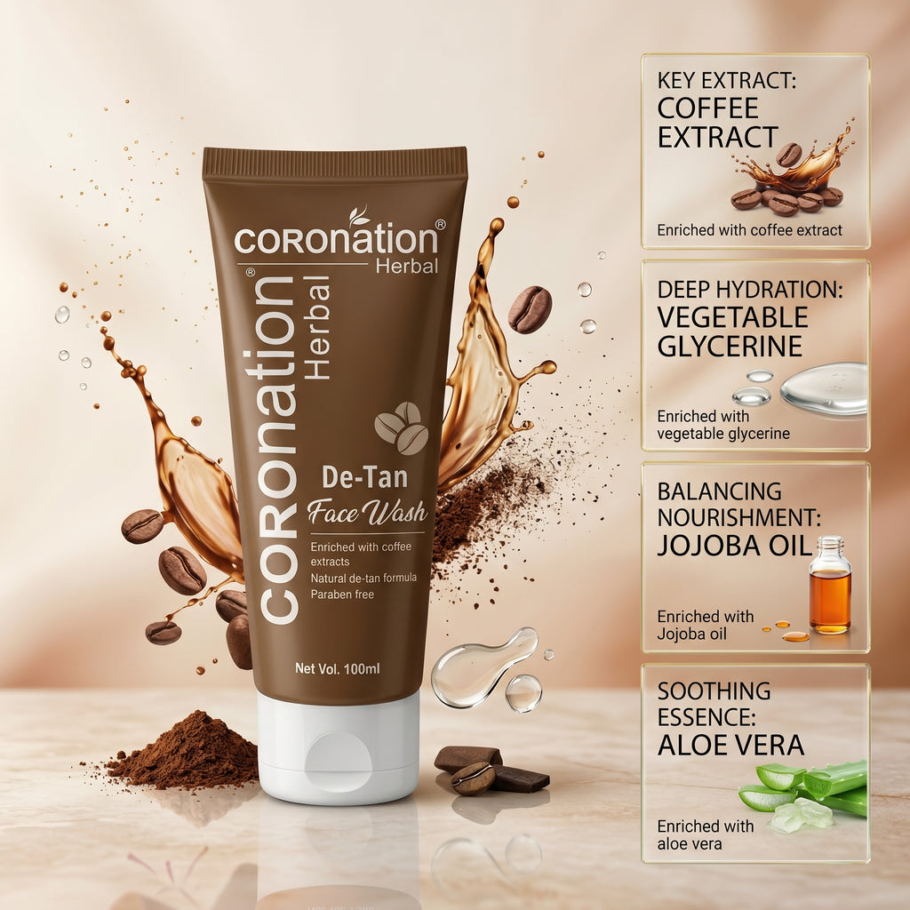 Coronation Face Wash - Detan - 100gm