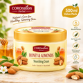 COROnation Herbal Almond Body Lotion for Soft, Smooth & Moisturized Skin – 500 ml